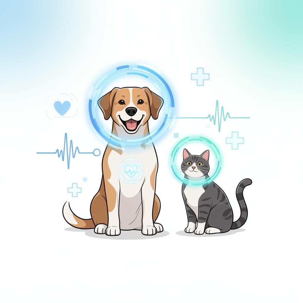 PetPulse AI mobile app — AI chat, vaccination reminders, medical records, and emergency assistance for pets